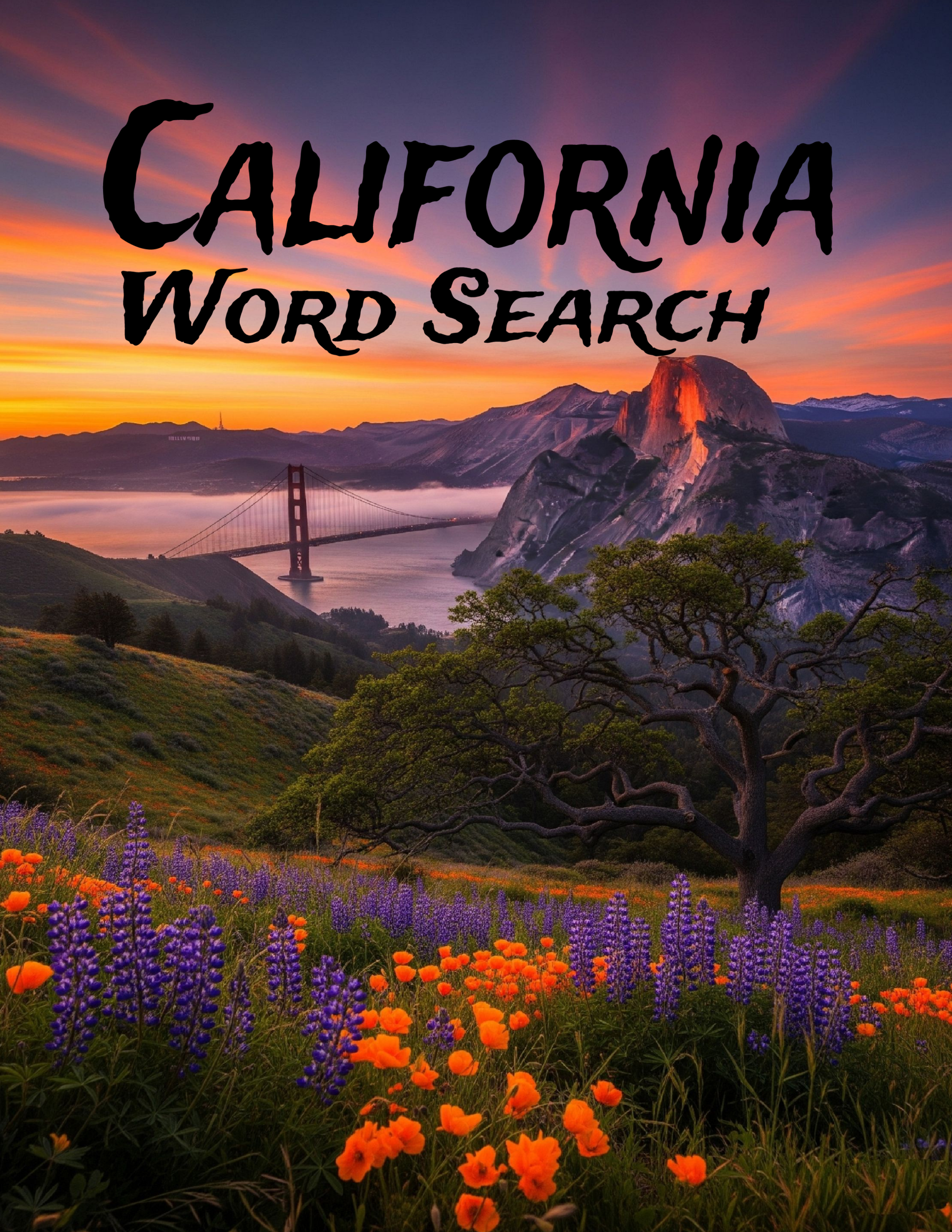 California Word Search Cover