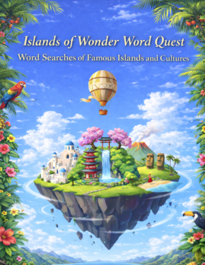 Islands of Wonder – 64 Large Print Word Searches (Digital)