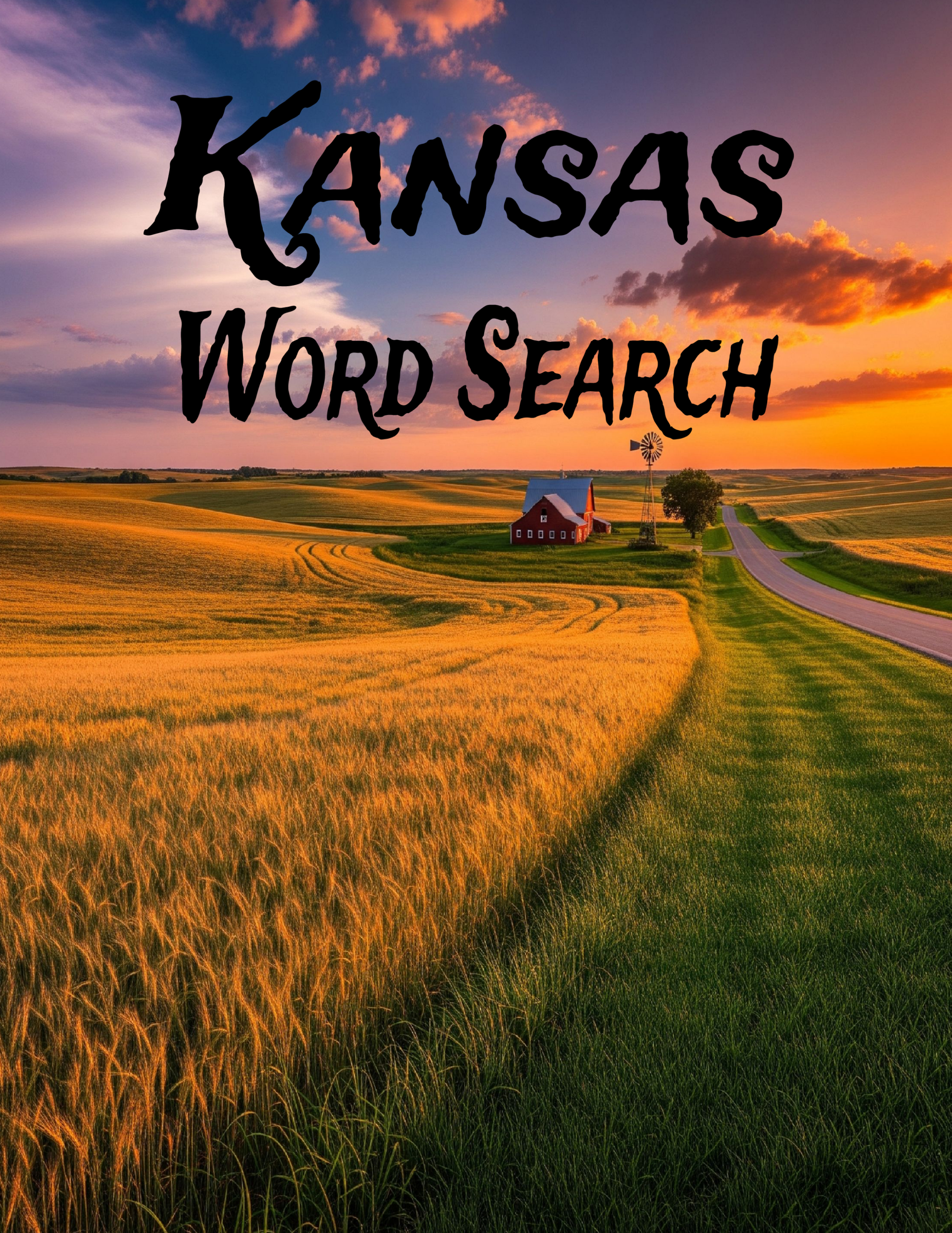 Kansas Word Search Cover