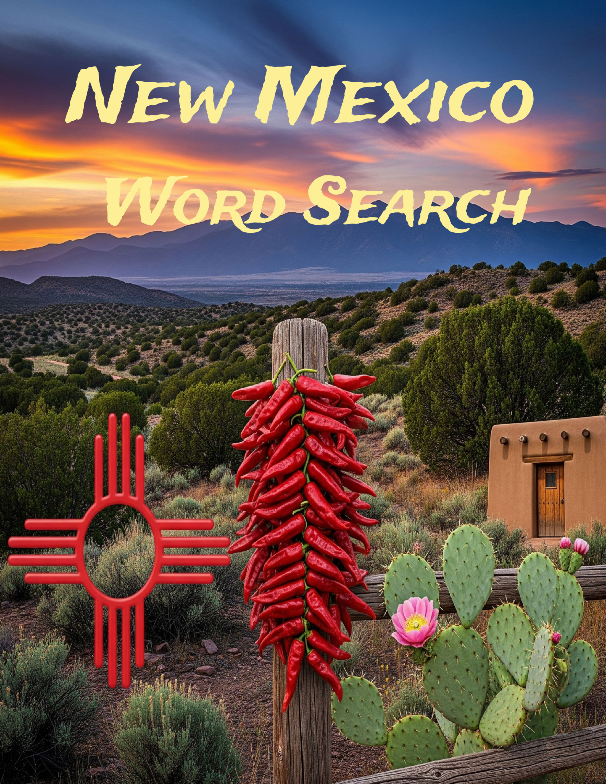 New Mexico Word Search Cover
