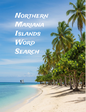 Northern Mariana Islands - 64 Large Print Word Searches (Digital)