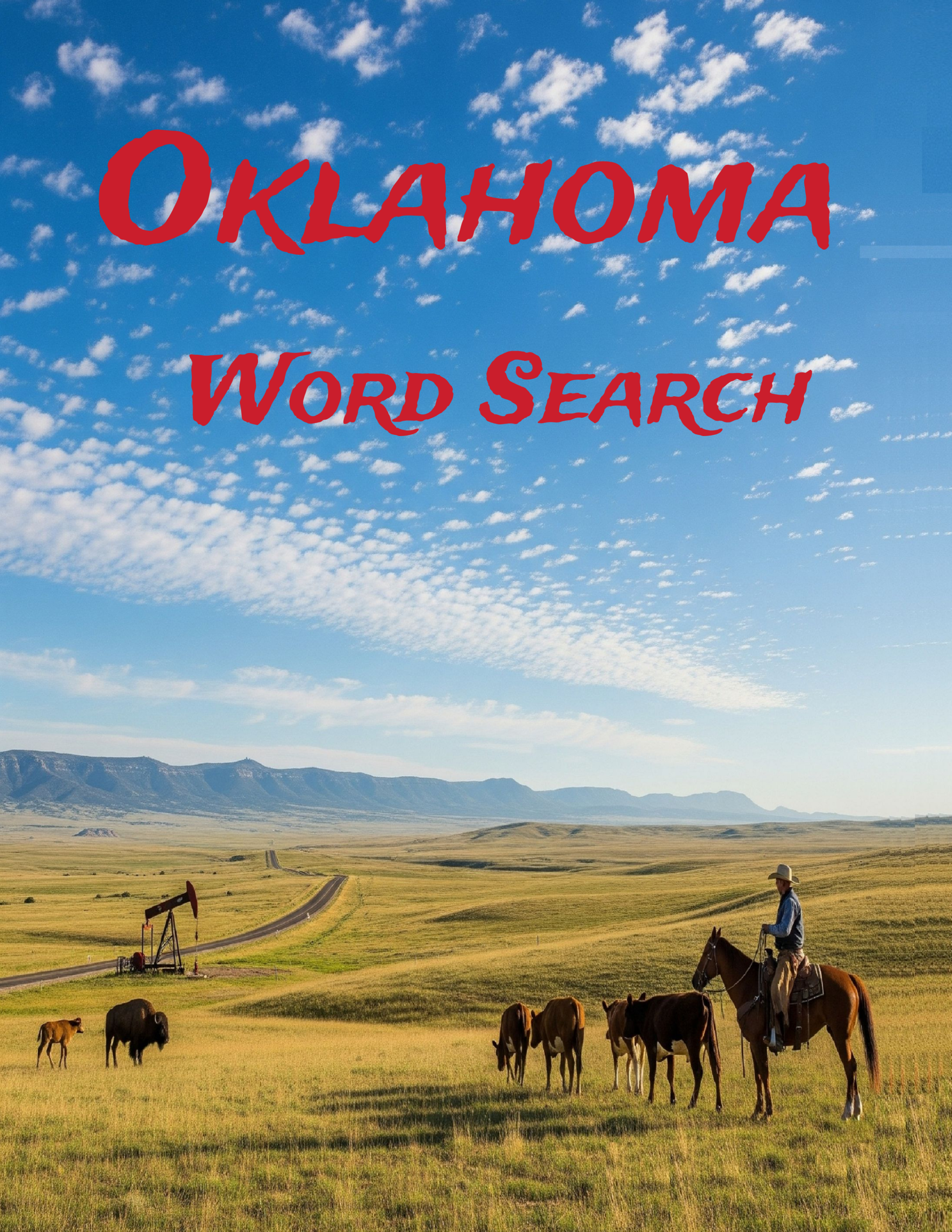 Oklahoma Word Search Cover