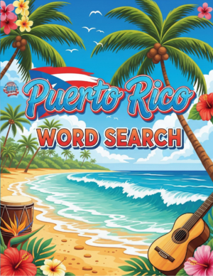 Puerto Rico - 64 Large Print Word Searches (Digital)
