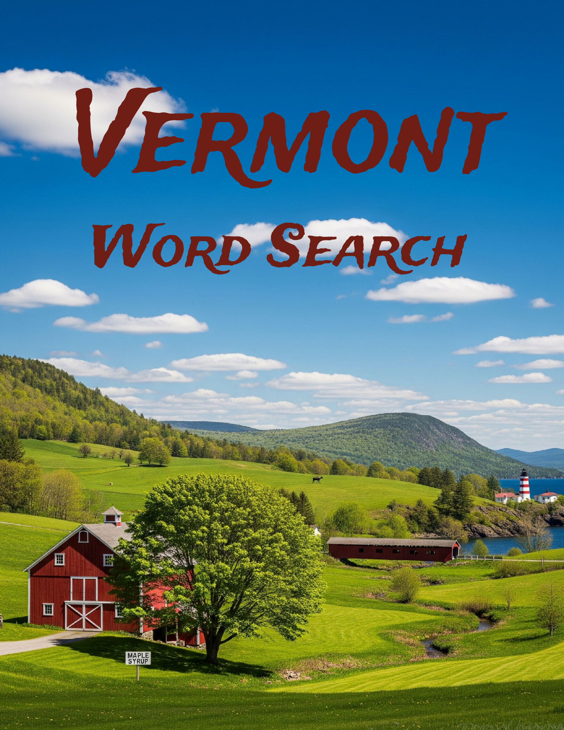 Vermont Word Search Cover